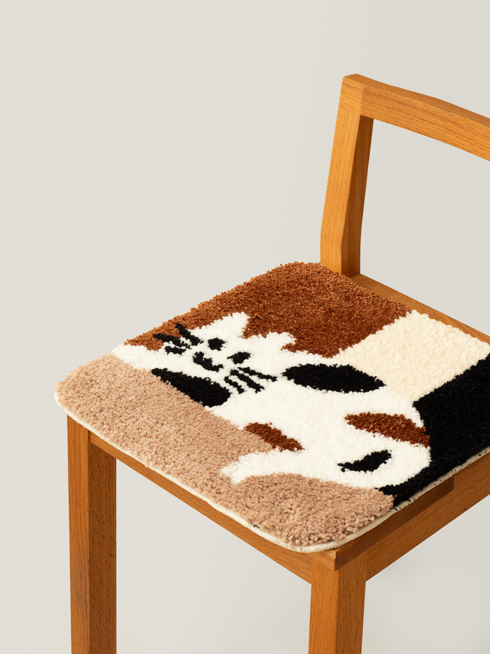 Meow Weekend Cat Patchwork Seat Pad
