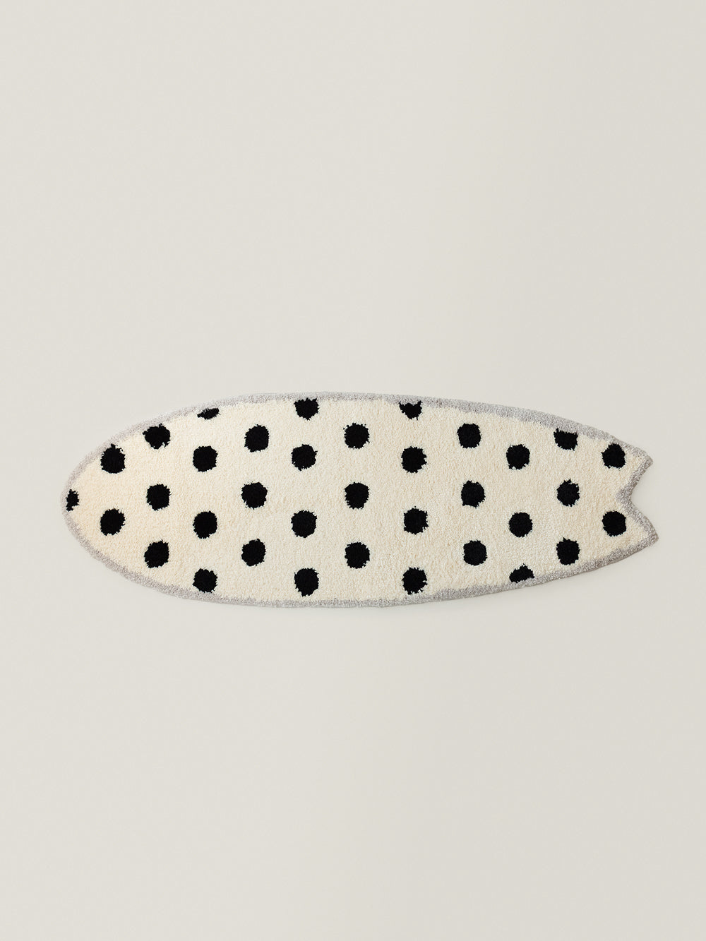 Dotty Polka Dot Surfboard Rug (Ivory)