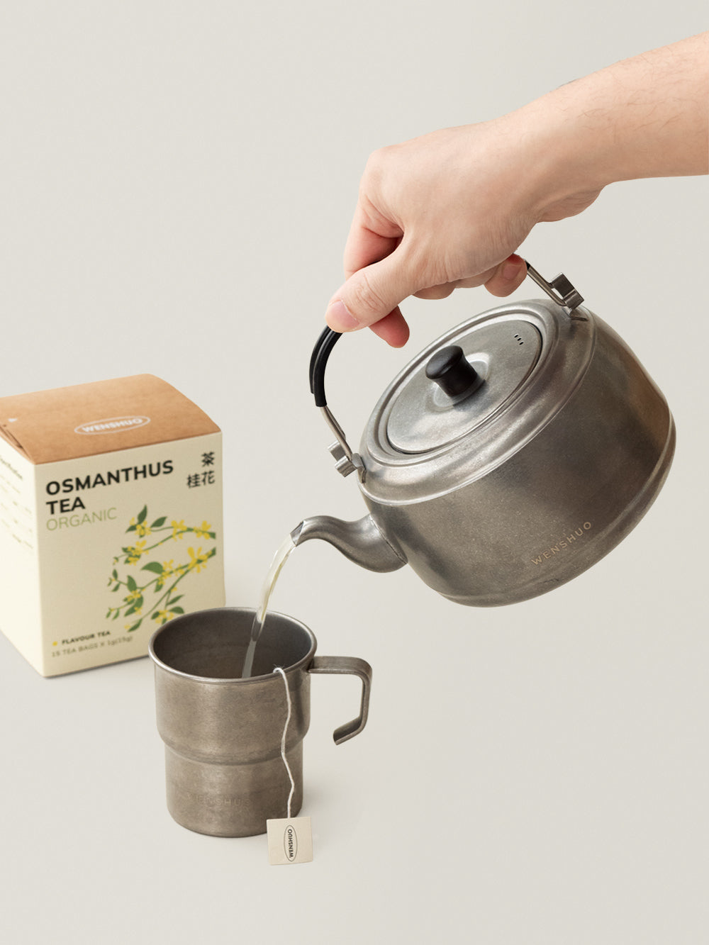 TOKOSHA NCX700 ステンレス Ironia Stainless Steel Kettle | 750ml with Filter | WENSHUO