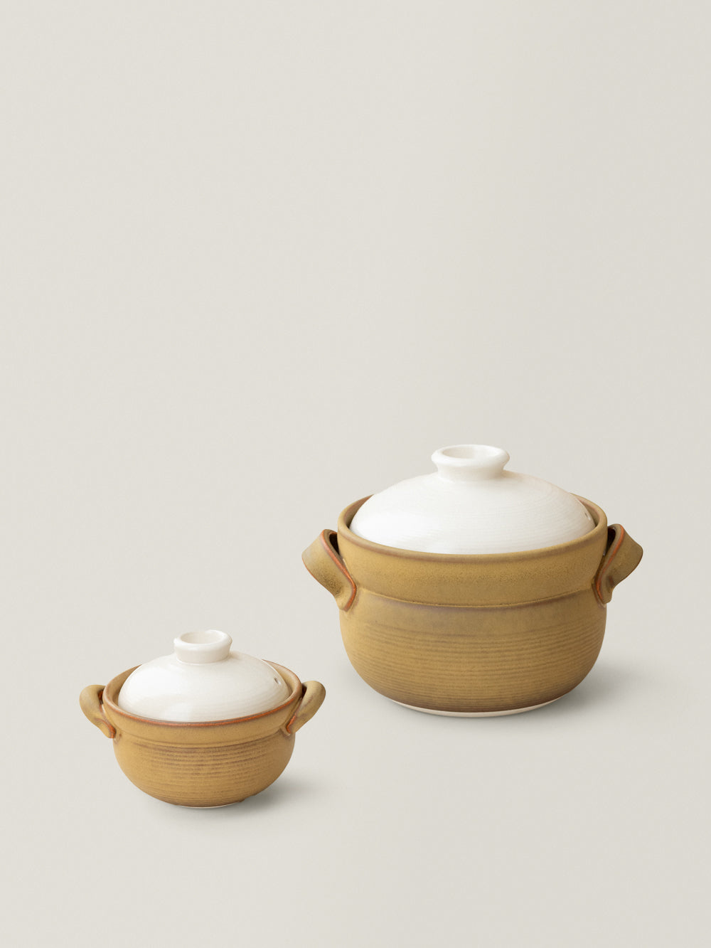 Supu Round Belly Clay Pot Series - WENSHUO HOME