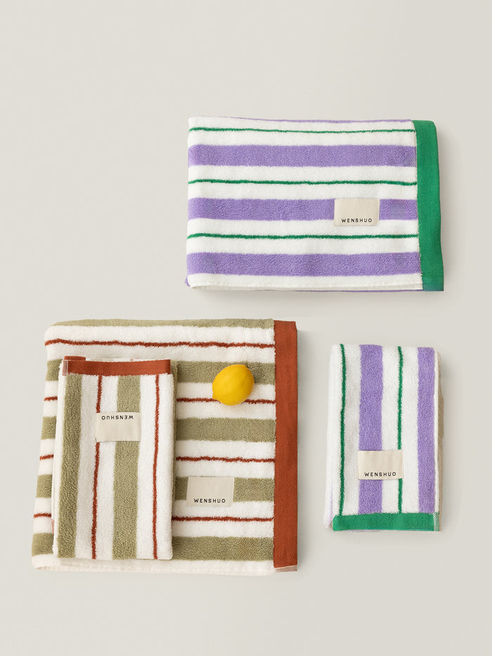 Blend Stripe Towel Series