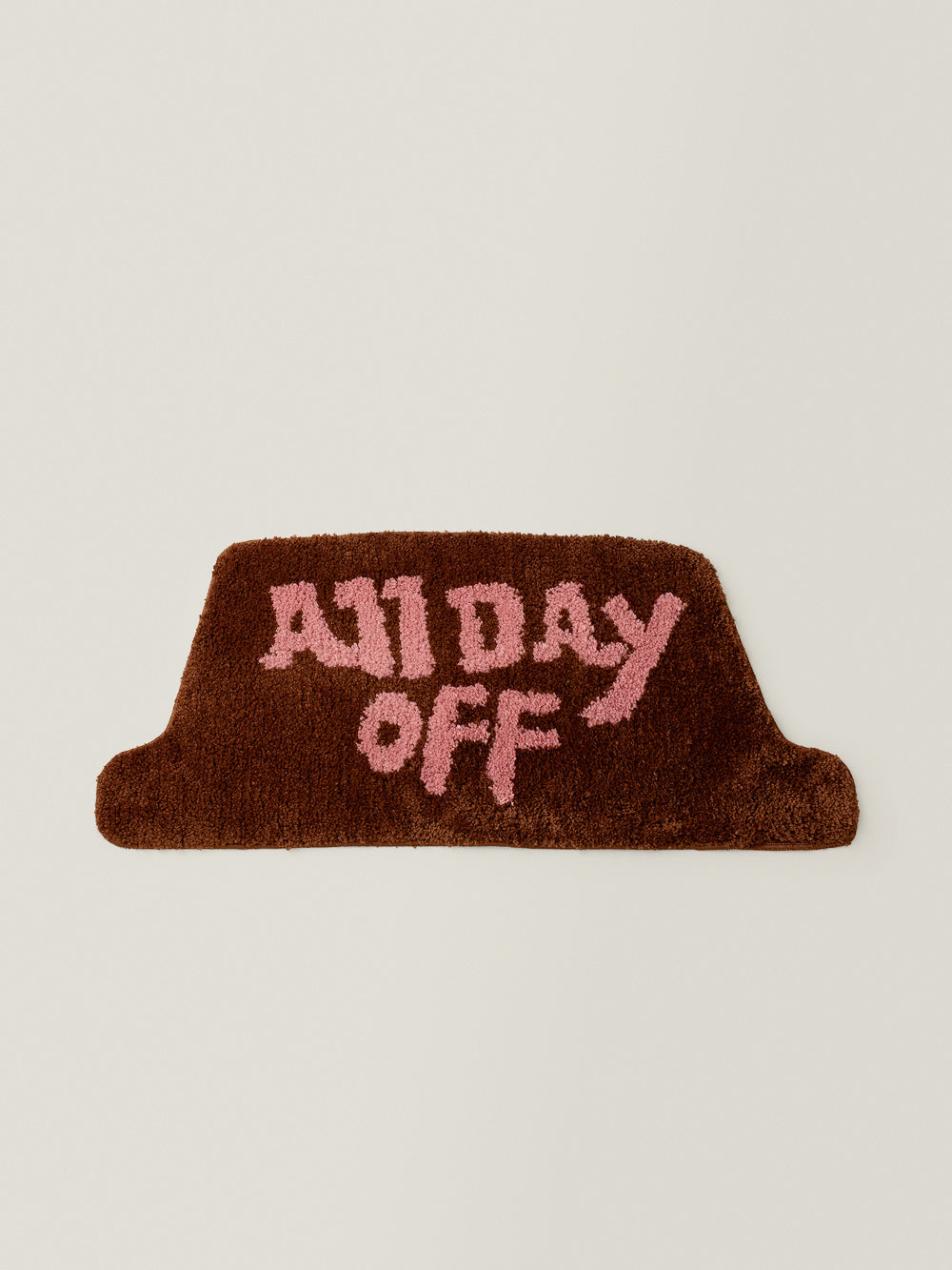 ALL DAY OFF Button Rug
