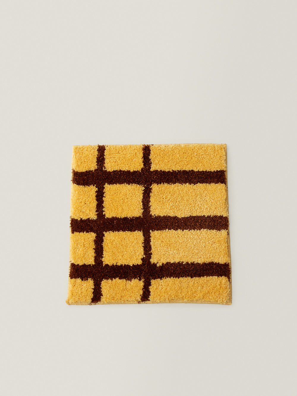 Checker Pad Plaid Weaving Seat Pad