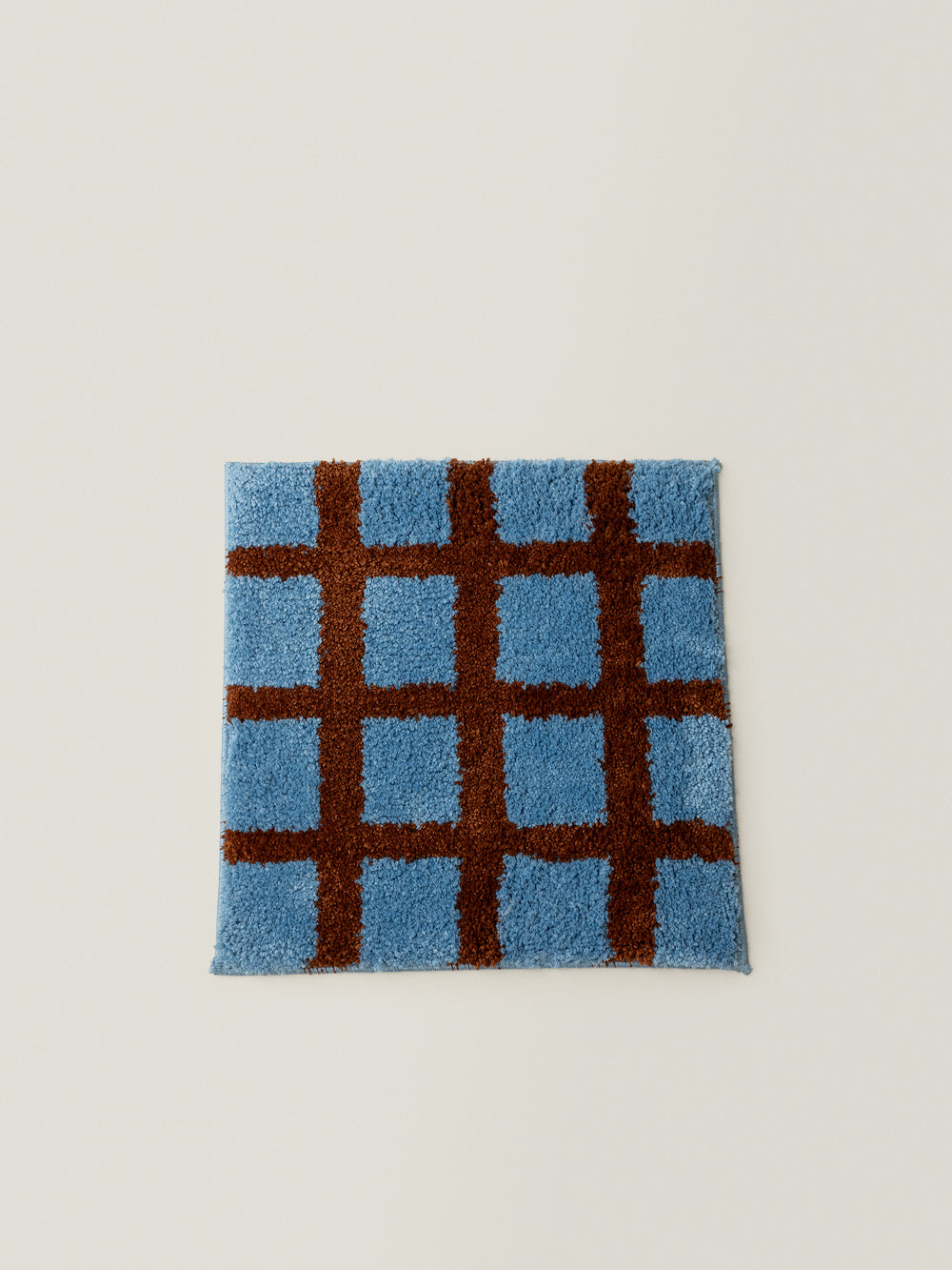 Checker Pad Plaid Weaving Seat Pad
