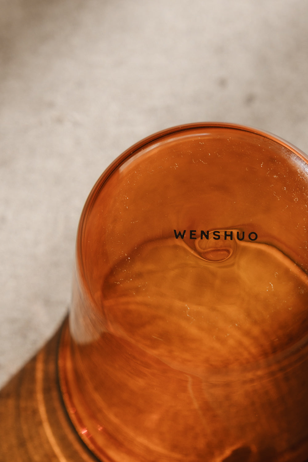 Aura Amber Glass Series