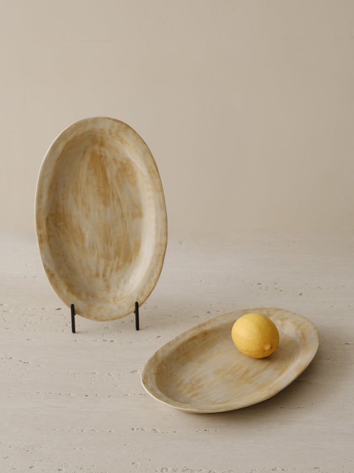 Sandflow Oval Plate