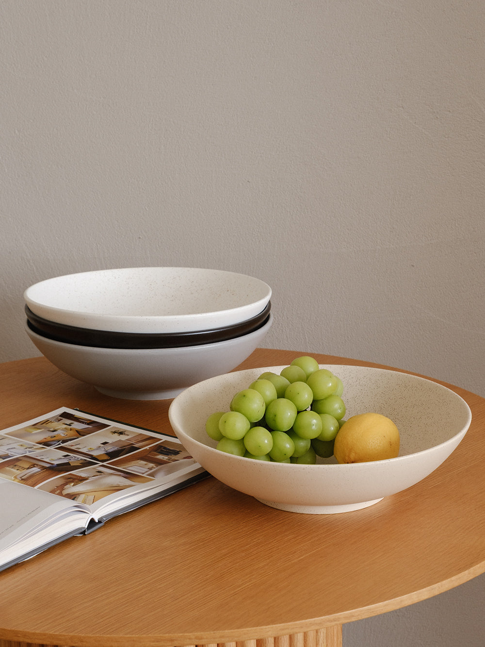 11.5inch  Lignes salad bowl