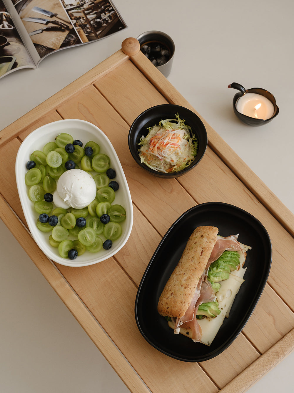 Glaye Oval Deep Plate