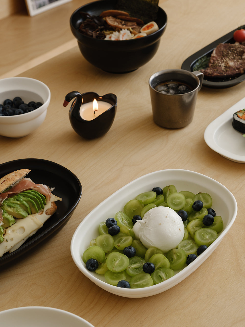 Glaye Oval Deep Plate