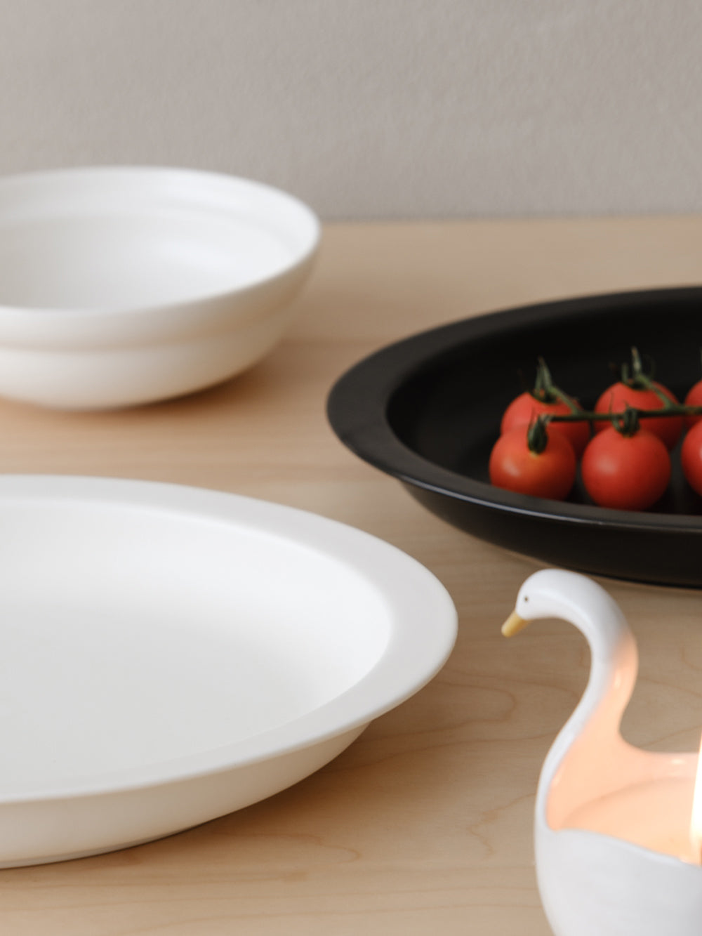 Glaye Oval Wide-Rim Plate