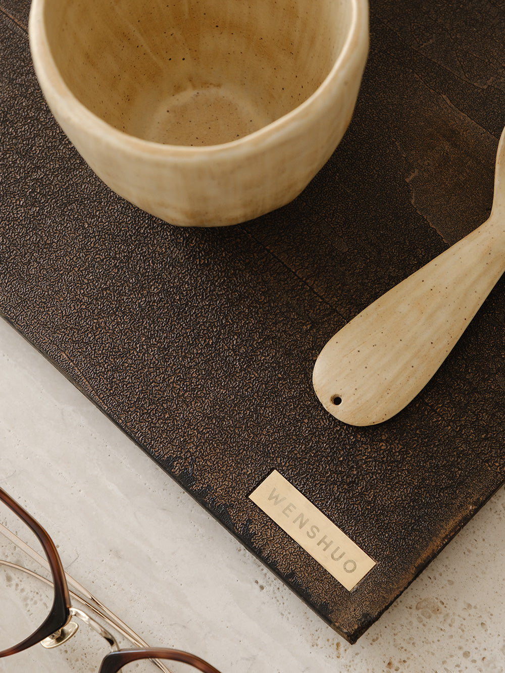 KOVA Lacquered Rectangular Tray