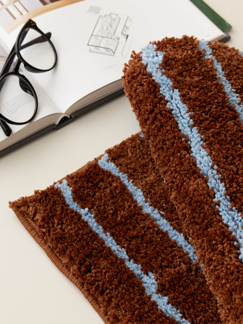 Caramel Stripe Carpet Series