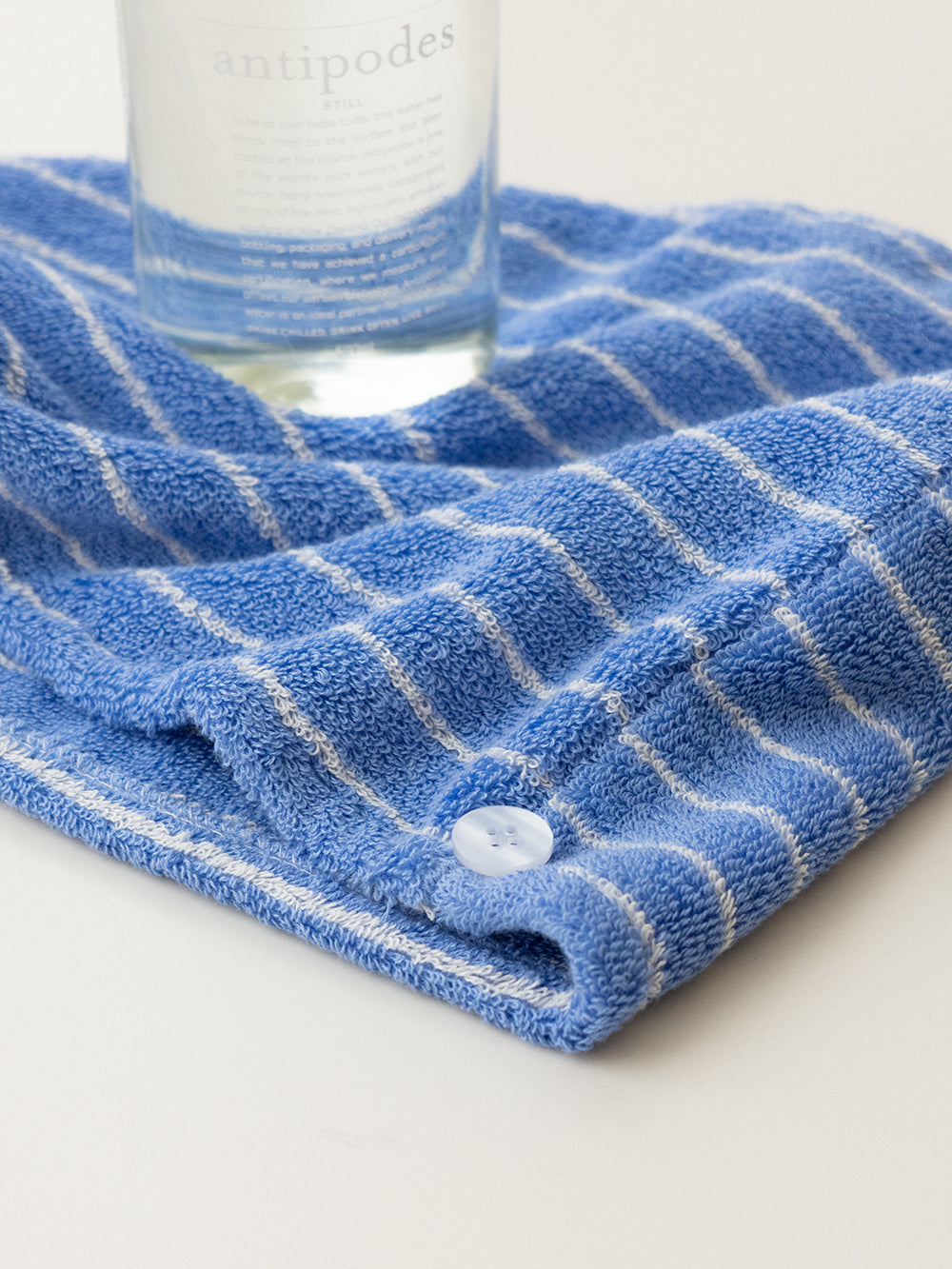 Stripe Quick-Dry Hair Cap