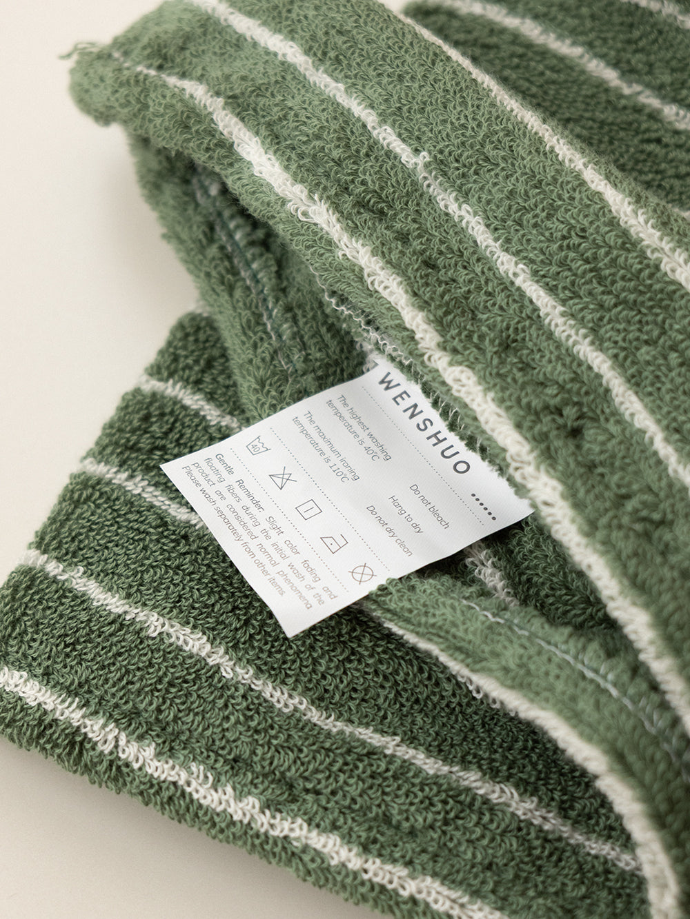 Stripe Quick-Dry Hair Cap