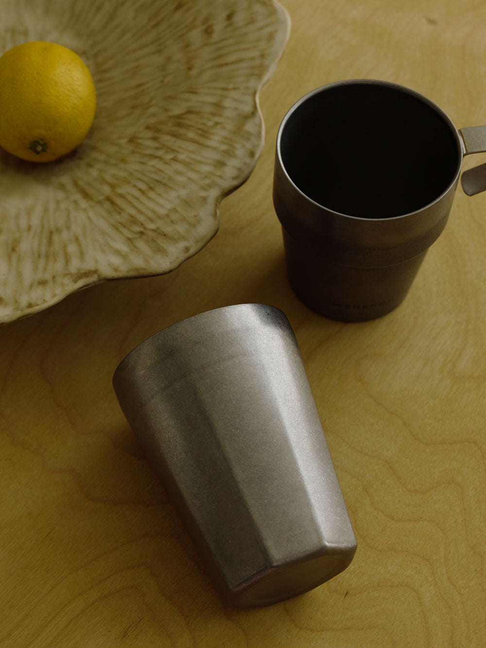 Moro Edelstahlbecher 