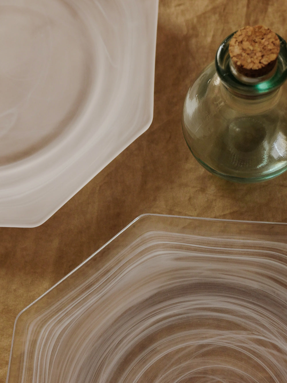 Haze Mist Octagonal Plate