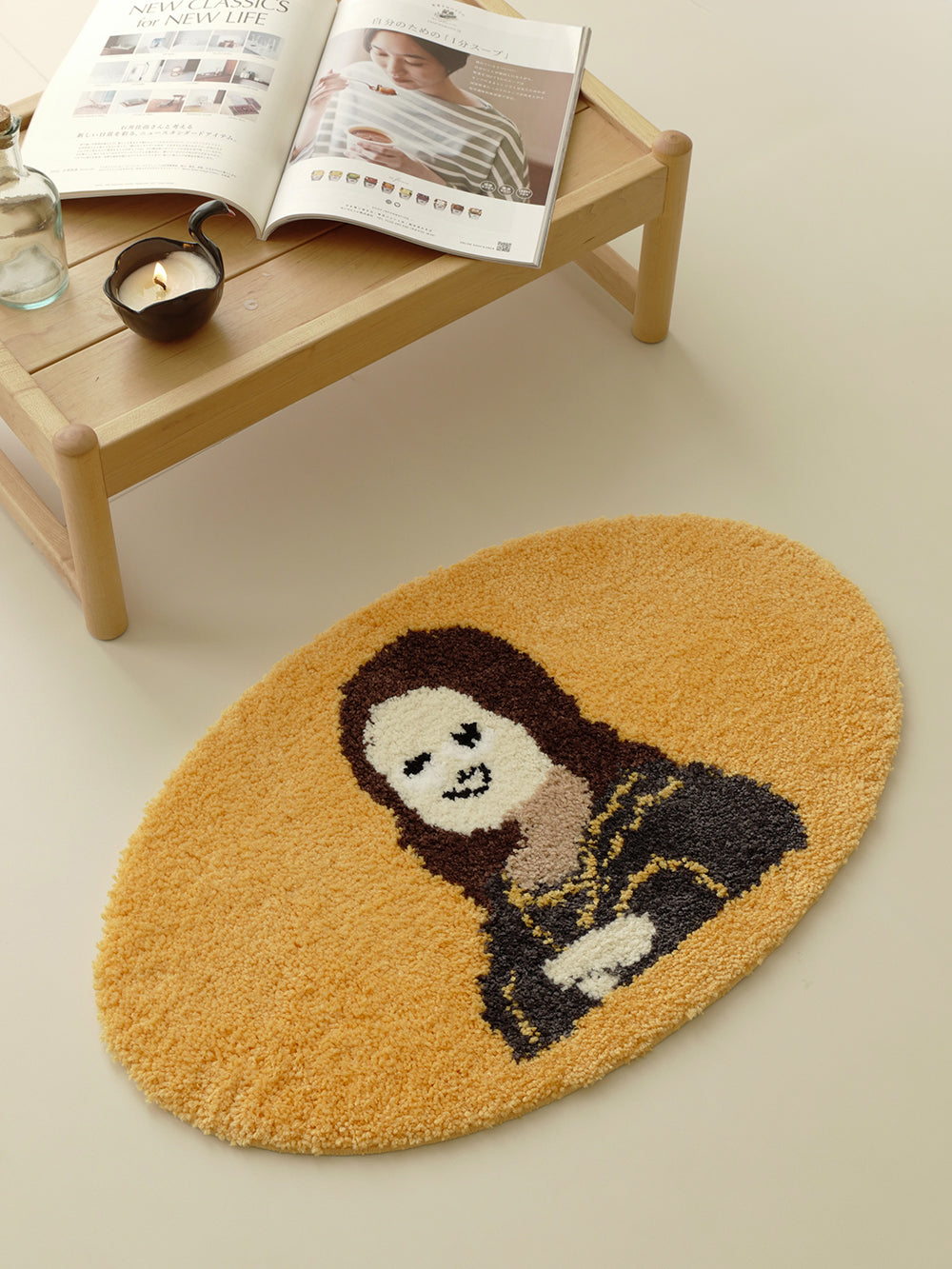 Portrait Collection Rug (Mona Lisa)