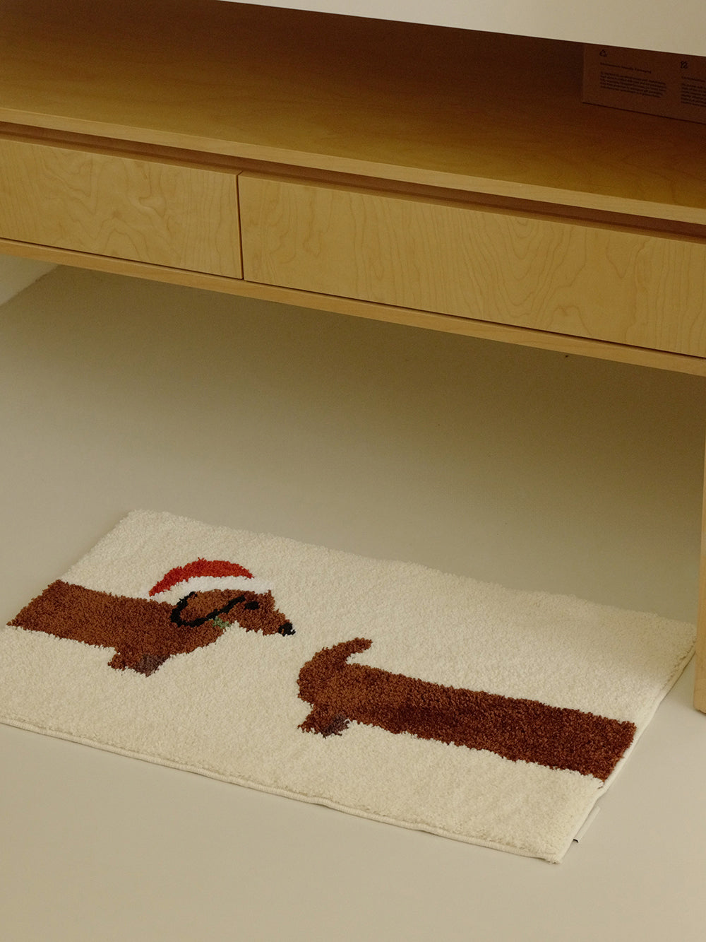 Not a Dachshund Rug – Christmas