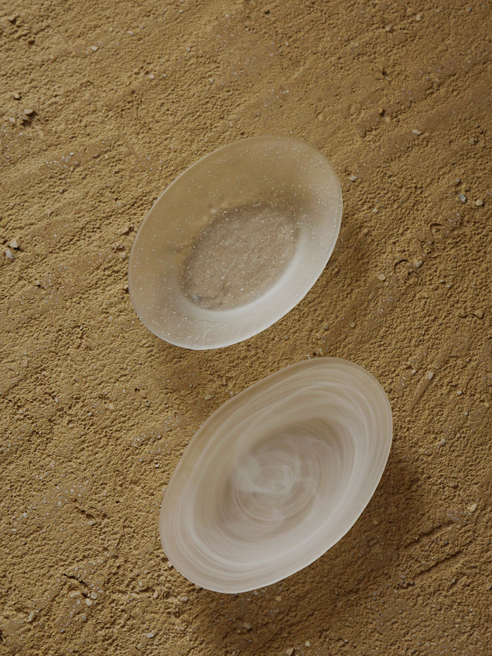 Haze Irregular Oval Plate - WENSHUO HOME