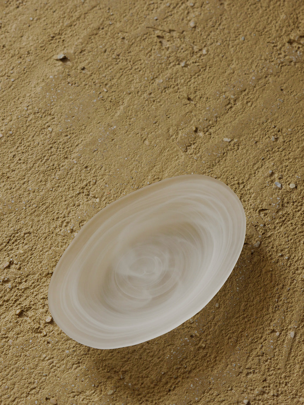 Haze Irregular Oval Plate