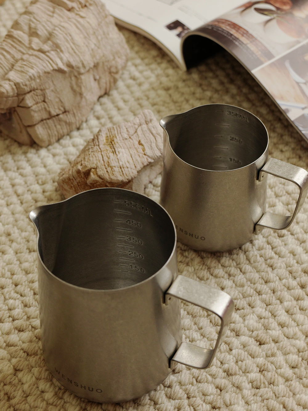 MERO Stainless Steel Milk Frothing Pitcher