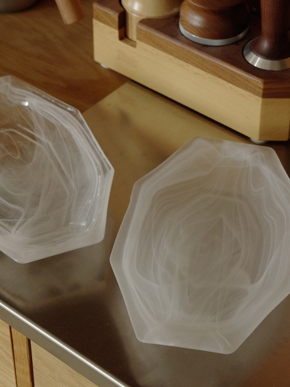 Haze Octagonal Long Plate