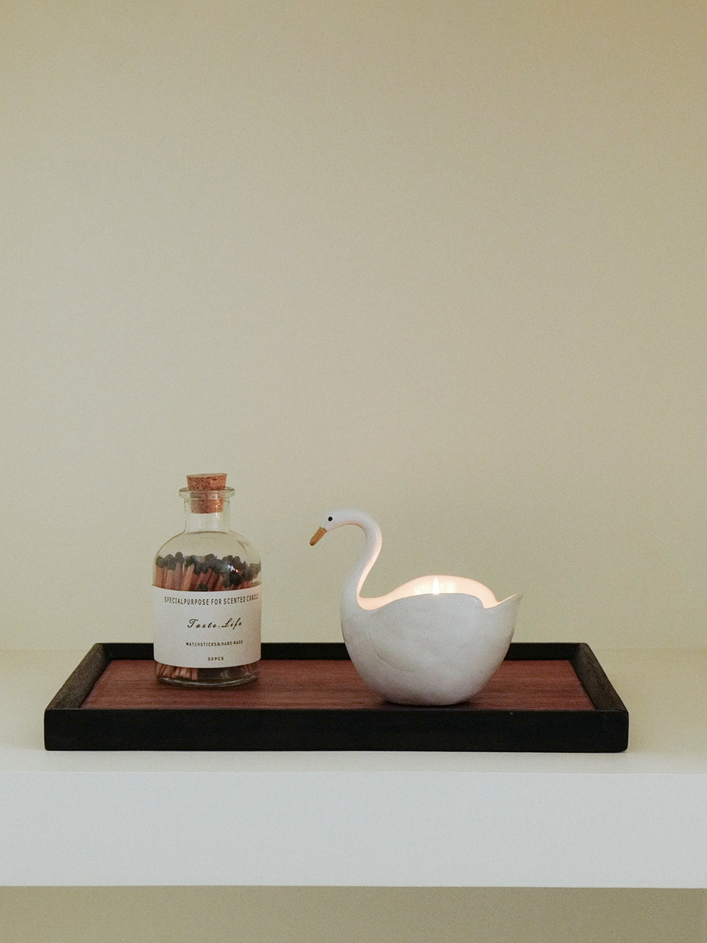 Wooden Square Teak Tray