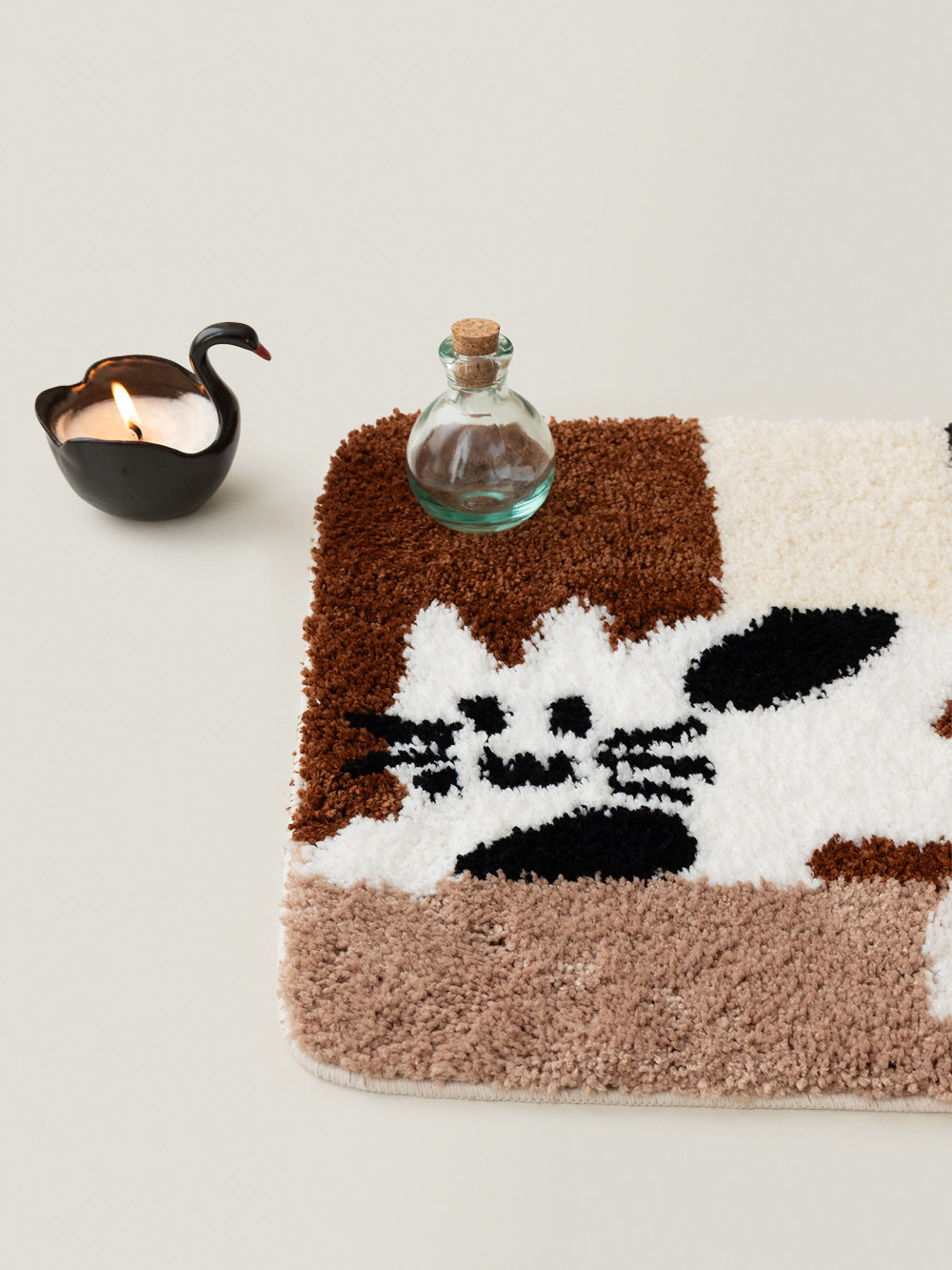 Meow Weekend Cat Patchwork Seat Pad