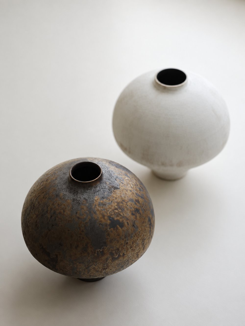Earthbrush Ceramic Vase — detail