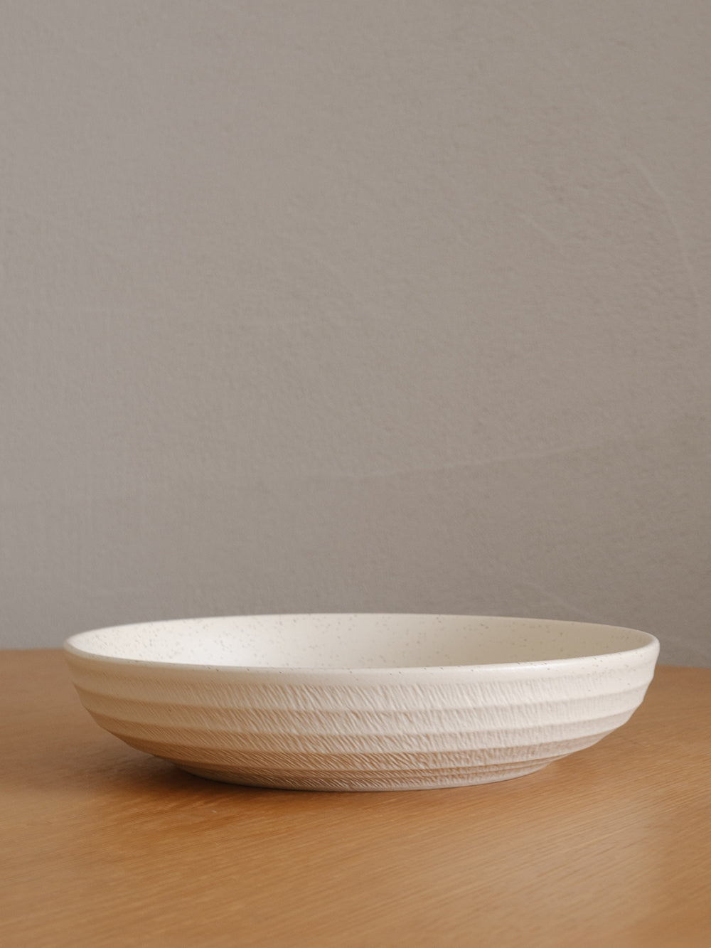9inch Lignes pasta plate