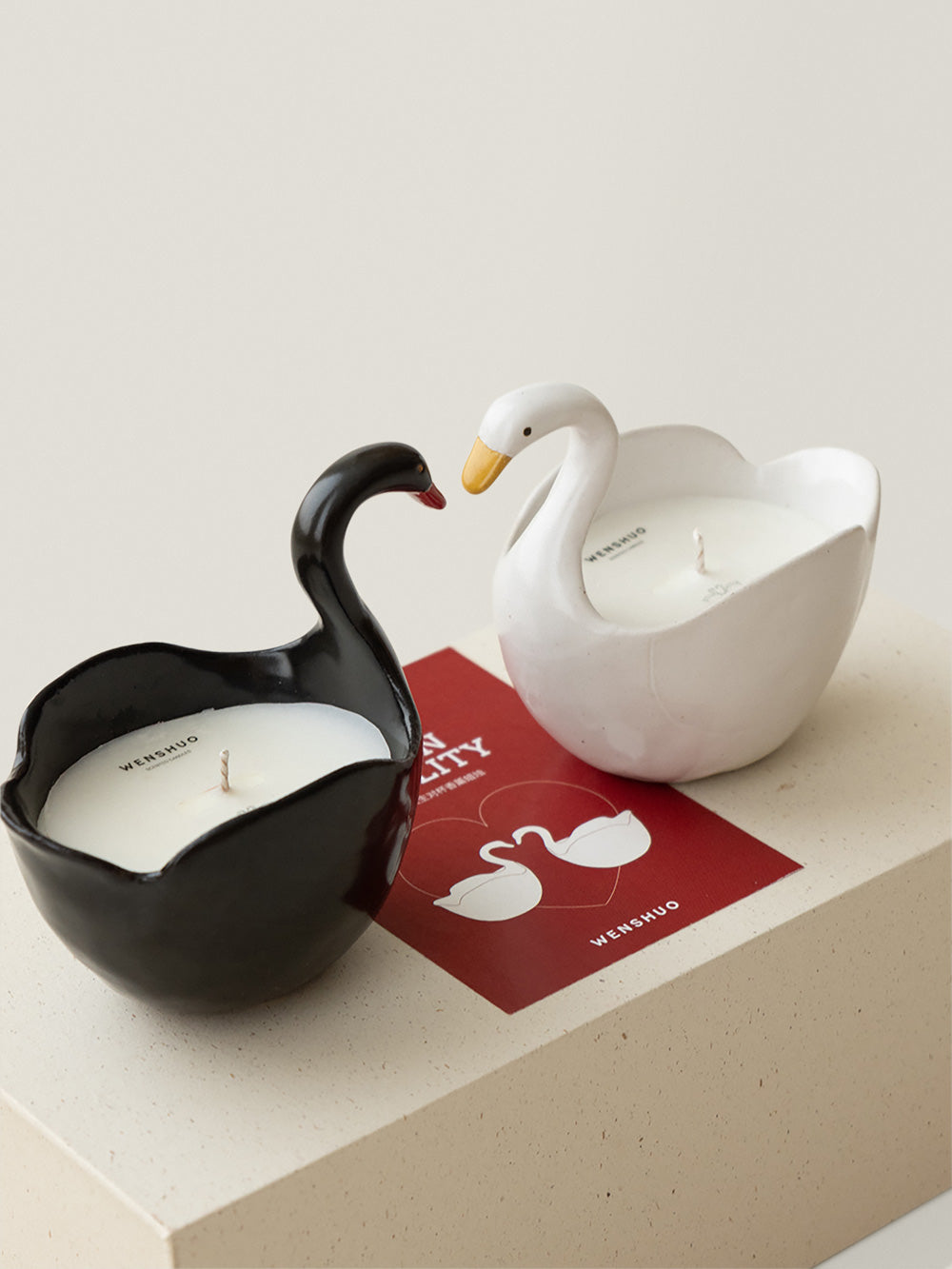 Swan Duality Scented Candle Cup