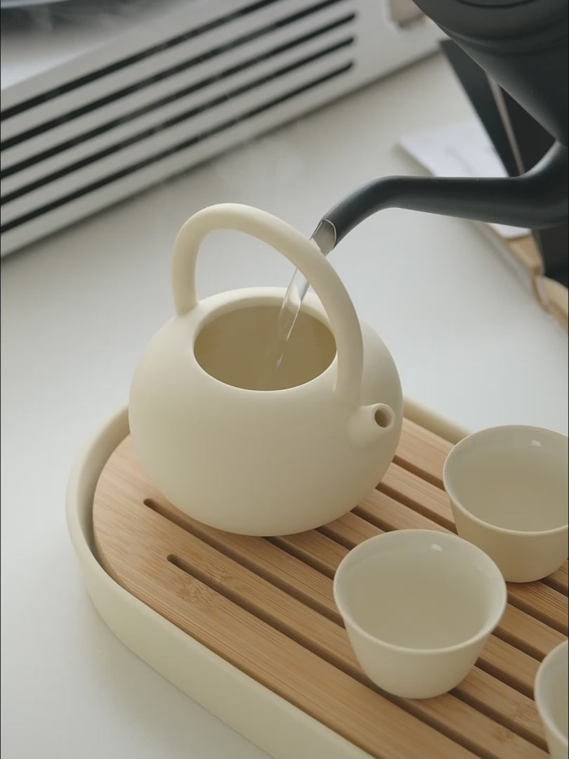 Juego de té de preparación de estilo japonés 