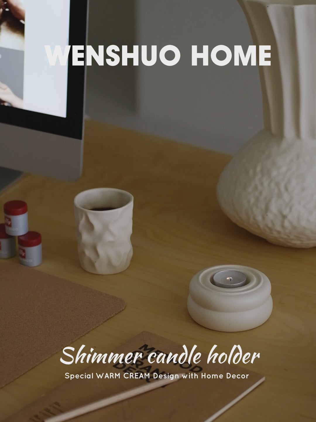 Shimmer Candle Plate