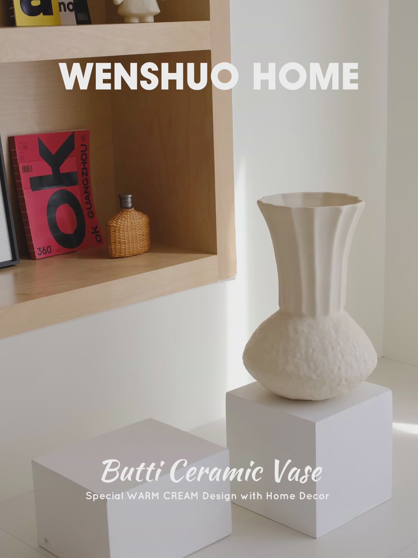 BUTTI Ceramic Vase