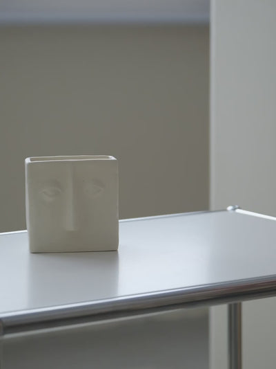 Abstract Square Face Vase