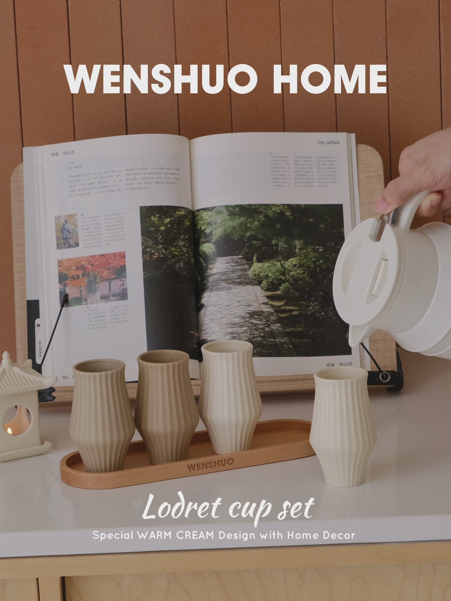 Lodret teacup Set