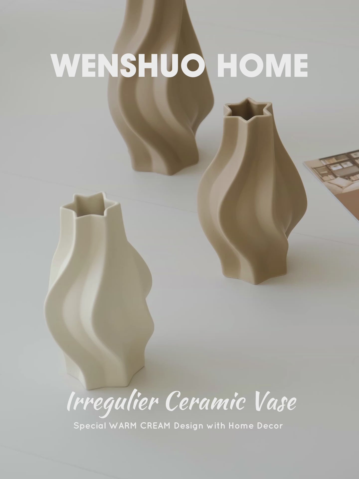 Twist-Keramikvase 