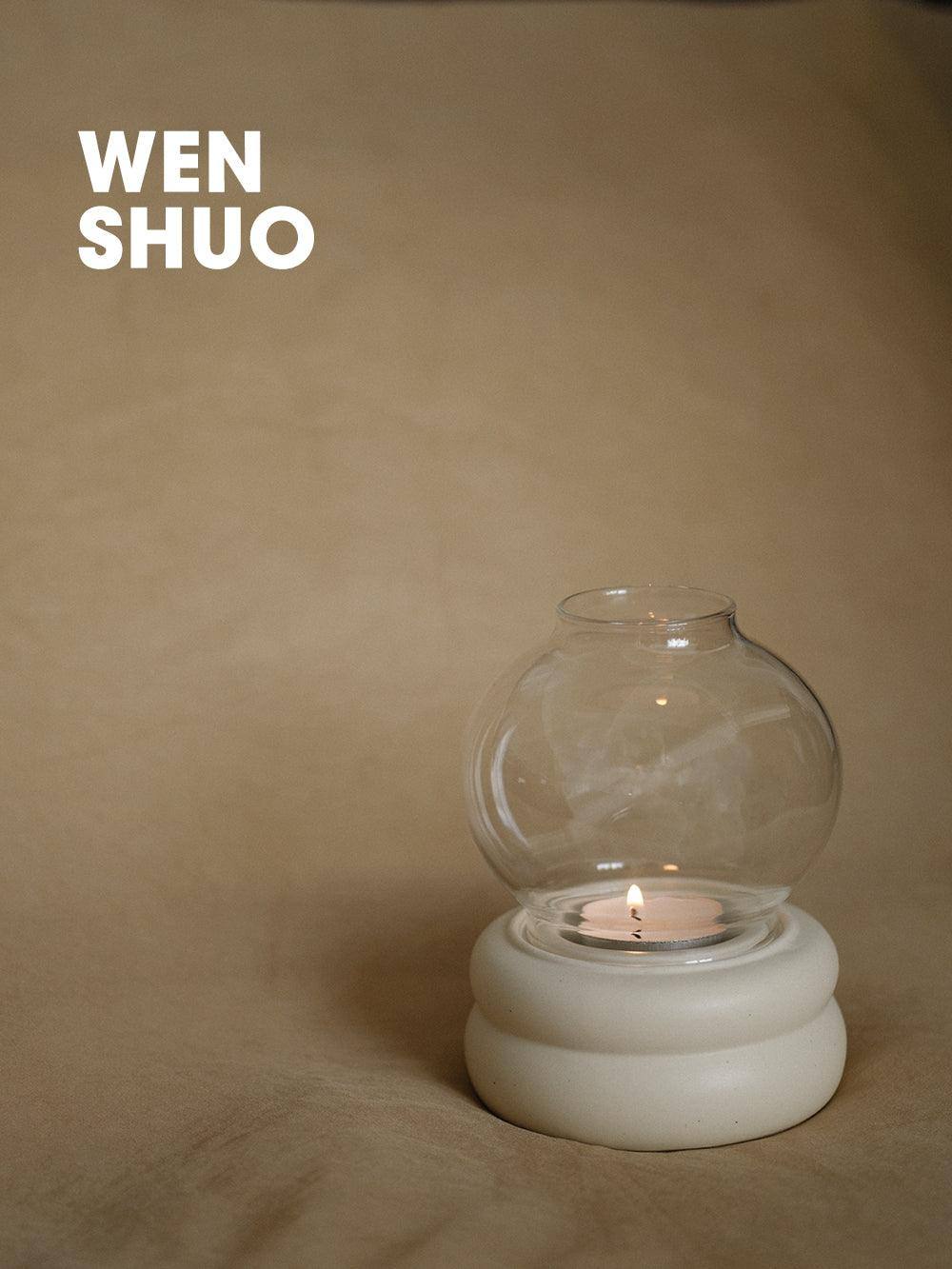 Shimmer Candle Plate - WENSHUO