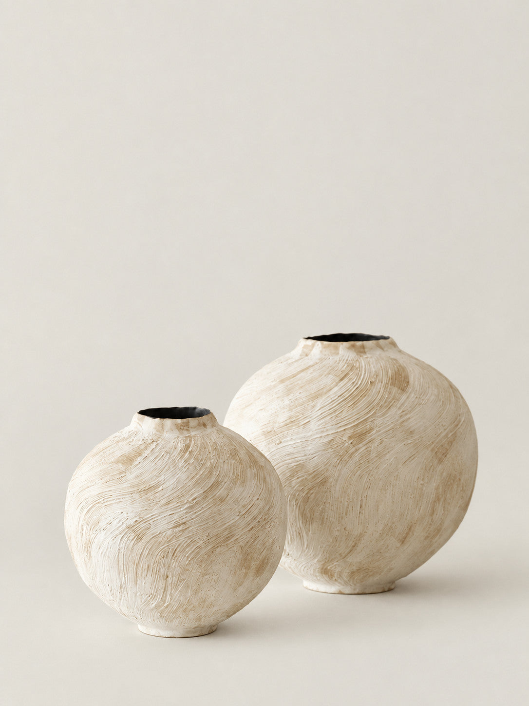WENSHUO 28 侘寂风花器TG28 大号 小号 ceramic product hero