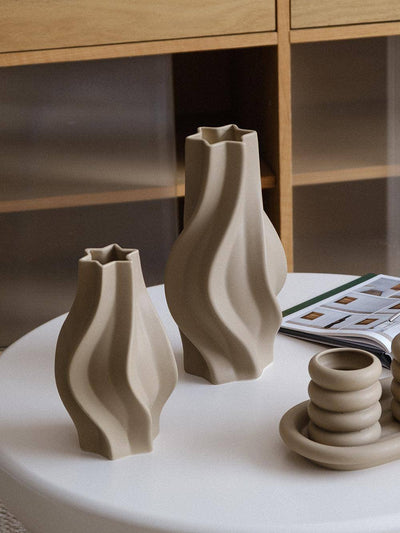 Twist Ceramic Vase - WENSHUO