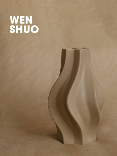 Twist Ceramic Vase - WENSHUO