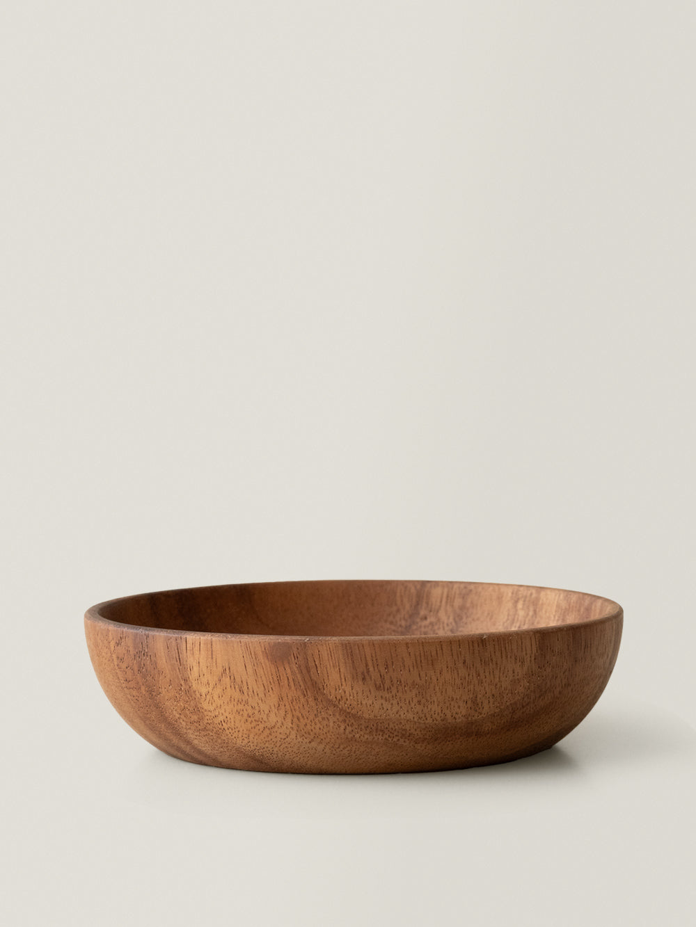 Wood Acacia Serving Bowl
