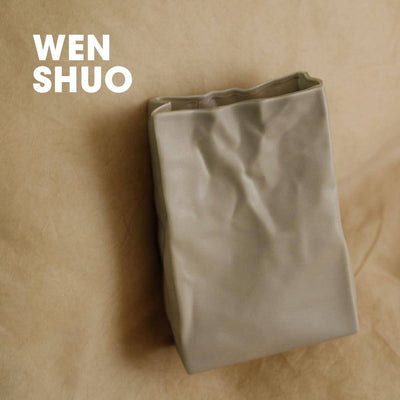 Crink Paper Bag Vase - WENSHUO