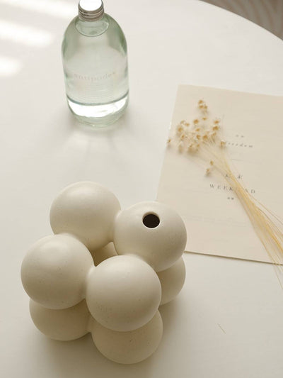 Cubeball Ceramic Vase - WENSHUO