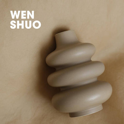 Donut Shape Ceramic Vase - WENSHUO