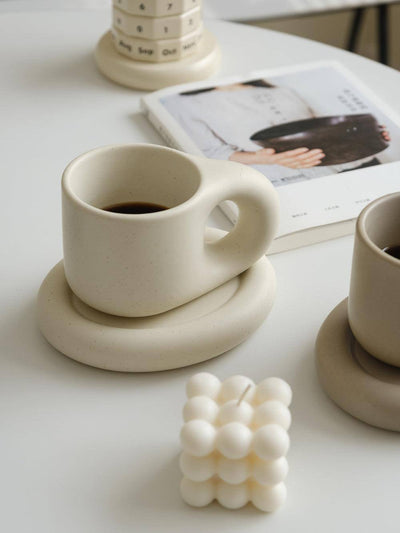 Rounded Ceramic Mug - WENSHUO